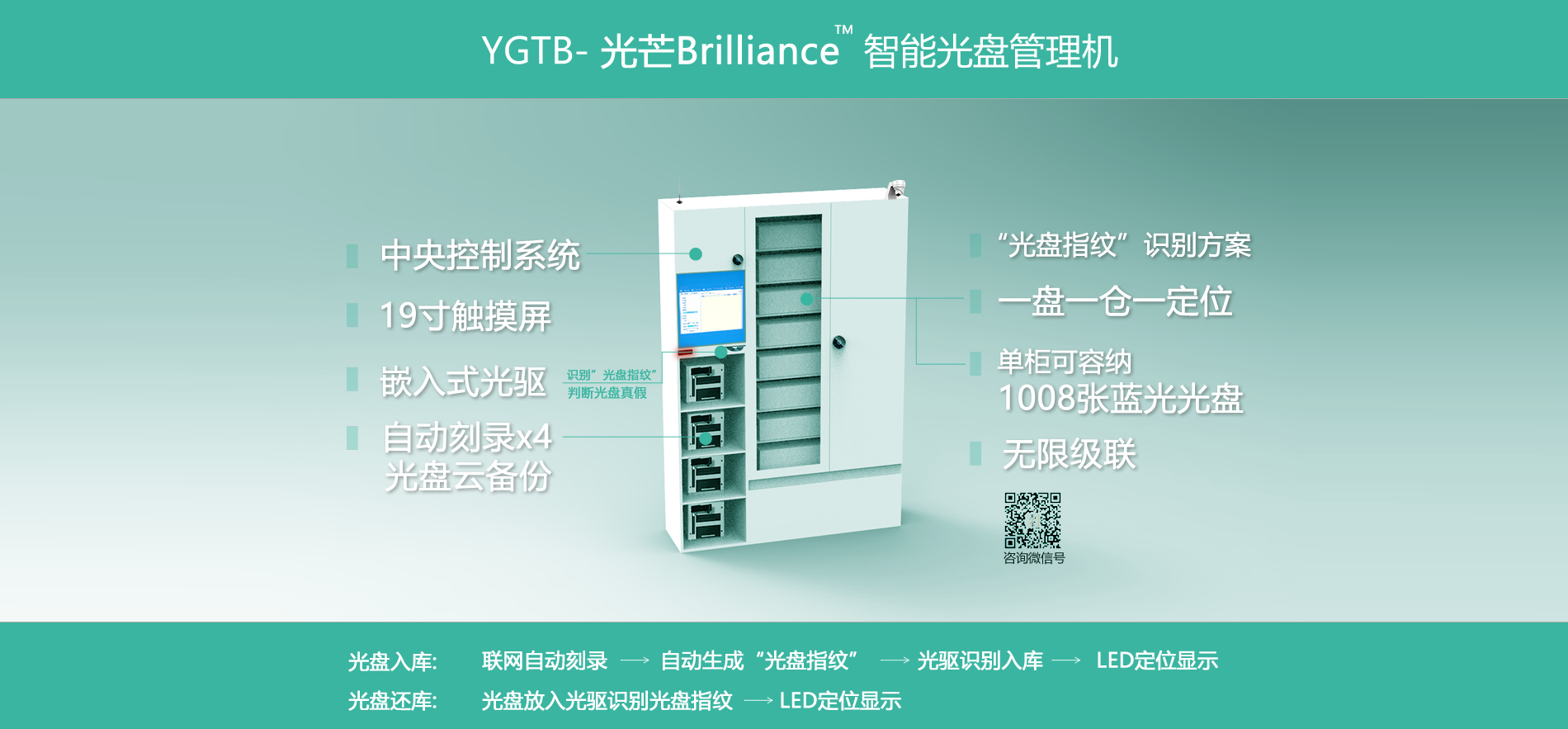 YGTB- 光芒Brilliance(TM)智能光盤(pán)管理機(jī)